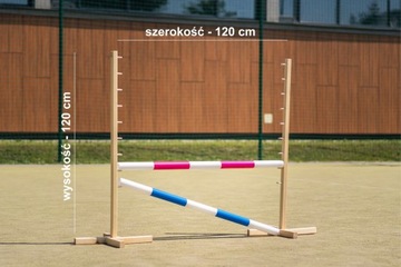 Препятствие Hobby Horse, желтый столб + бесплатный блокнот для хобби верховой езды