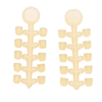 Stopery na trzonek haczyka brązowy UNDERCARP