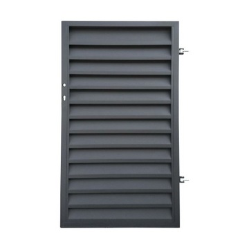 Furtka Kreta 90x150 cm prawa Polbram antracyt