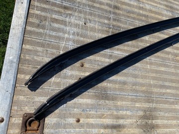 STŘEŠNÍ NOSIČ STŘEŠNÍ LEVÝ PRAVÝ ČERNÁ LESK ORIGINÁLNÍ BMW G21 PACKET SHADOW