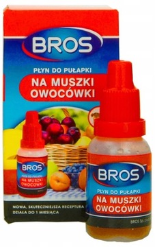 PŁYN WABIĄCY PRZYNĘTA WABIK DO PUŁAPKI NA MUSZKI OWOCÓWKI BROS 30ML