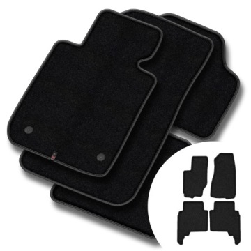 Velurové koberce Premium pro Jeep Grand Cherokee III (wk) 2004-2010