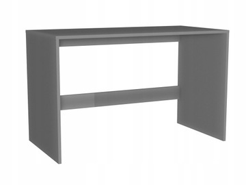 Biurko MONO 120x60cm szare Biurko proste, biurowe