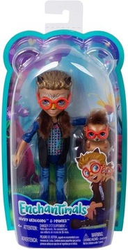 КУКЛА ENCHANTIMALS HIXBY + ФИГУРКА ЕЖА-ПОЙНТЕРА