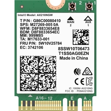 Karta sieciowa Intel WiFi Card AX210