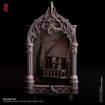 Framed Diorama - Eternal Vow - 3dmonkeypl