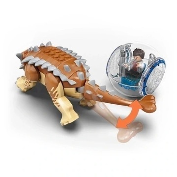 МИР ЮРСКОГО ПЕРИОДА Indominus Rex ankylosaurus 75941