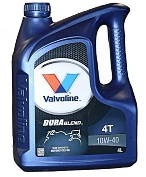 VALVOLINE DURABLEND 10W40 4T OLEJ MOTOCYKLOWY 4l