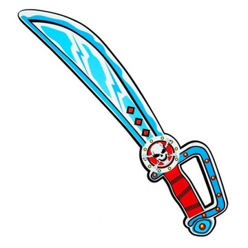 PIANKOWA SZABLA PIRATA MIECZ PIRACKI BAJKA STRÓJ