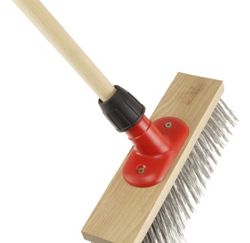 МЕТЛА УЛИЧНАЯ ЩЕТКА 270 ММ ПРОВОЛОЧНАЯ ЩЕТКА ДЛЯ ПАВЕЛА + ПАЛКА 150