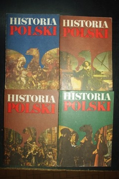 Historia Polski do 1948 4 tomy Wyrozumski Gierowski Buszko