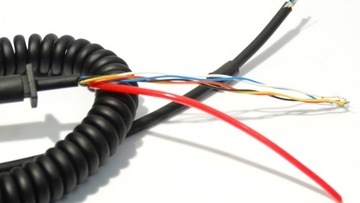 Kabel mikrofonowy - silikonowy miękki 5+1 65/280cm