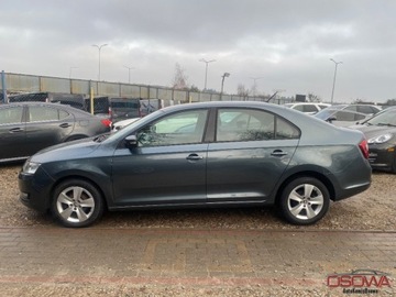 Skoda Rapid II Liftback Facelifting 1.0 TSI 95KM 2019 Skoda RAPID 1.0i ledy duze radio podgrzewane fotele Polski salon 1 wl ser, zdjęcie 36