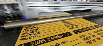 Информационный щит по охране труда и технике безопасности для строительной площадки | ПВХ 1 мм | 50х70см