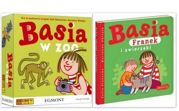 Basia w zoo GRA EDUKACYJNA+BasiaFranek zwierzaki