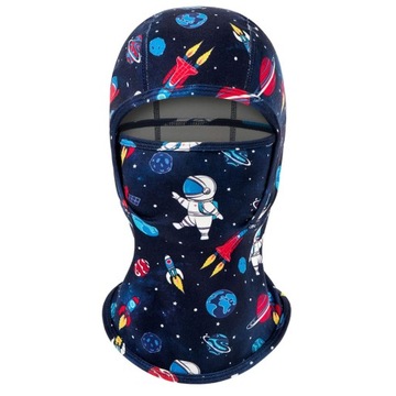 Kominiarka dziecięca na narty snowboard kosmos, space