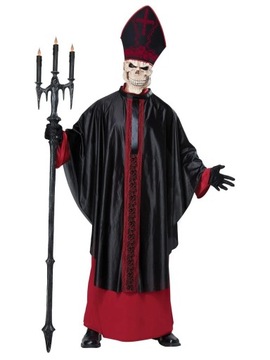 Strój Papieża Kostium Kościotrupa Halloween L/XL