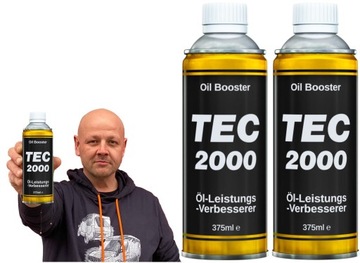 TEC2000 OIL BOOSTER Zmniejsza Zużycie Oleju Konserwuje Zabezpiecza 2x375ml