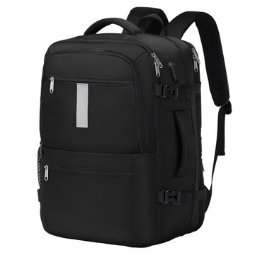 Plecak podróżny na komputer biznesowy Plecak szkolny Czarny 17,3 cala HDeye