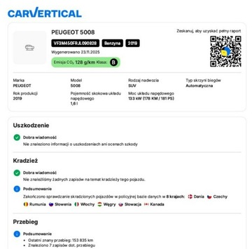 Peugeot 5008 II Crossover 1.6 THP 180KM 2019 Peugeot 5008 GT-Line, 7-os, Full LED, Blis, Kam., zdjęcie 38