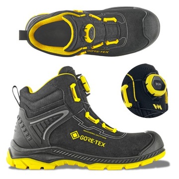 Buty Robocze S3 WODOODPORNE Trzewiki Męskie BHP VM LIVERPOOL S7L BOA r.43