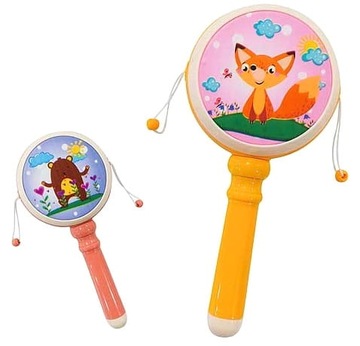 ПОГРЕМНЫЙ БАРАБАН СЕНСОРНЫЙ СВЕТ ЗВУК