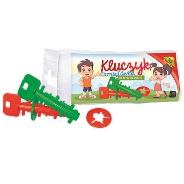 Kluczyk-łamigłówka. Gra logiczna dla dzieci 3 l.+