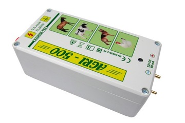 ЭЛЕКТРОЭЛЕКТРИЧЕСКАЯ ОВЧАРКА ВЫДРА СОБАК АГРИ-500 0.6Дж + БЛОК ПИТАНИЯ