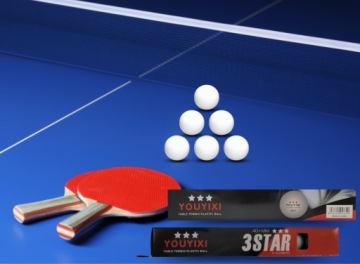 МЯЧИ ДЛЯ НАСТОЛЬНОГО ТЕННИСА ракетки для пинг-понга набор ШАРИКОВ комплект