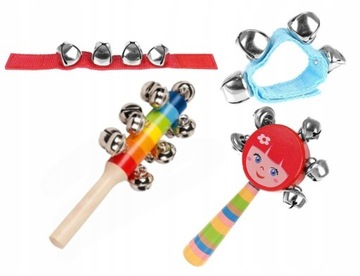 Деревянные инструменты для детей Dulcimer + сумка большой набор инструментов