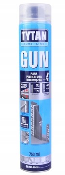 PIANKA MONTAŻOWA PISTOLETOWA EURO-LINE 750ML TYTAN