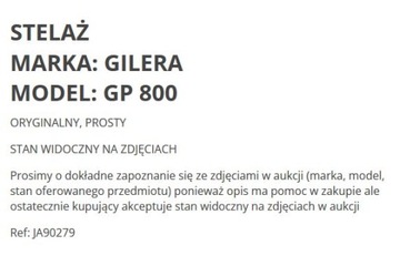 . РАМА КРЕПЛЕНИЕ РАМЫ GILER PIAGGIO GP 800