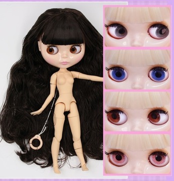 КУКЛА СРЕДА АДДАМС ЗОНТ + КУЛОН НА РУКУ ПОВИЖНЫЕ ГЛАЗА из Польши