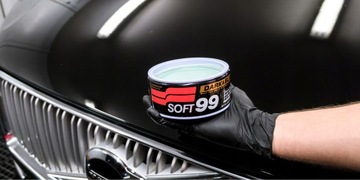 SOFT99 ТЕМНО-ЧЕРНЫЙ БОЛЬШОЙ АВТОВОСК ДЛЯ ПЕРМАНЕНТНЫХ АВТОМОБИЛЬНЫХ ТЕМНЫХ КРАСОК 300Г