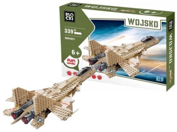 ICOM-KLOCKI BLOCKI WOJSKO 339EL SAMOLOT