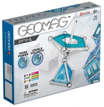 Klocki MAGNETYCZNE KONSTRUKCYJNE Geomag Pro-L 022