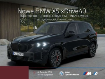 BMW X5 G05 SUV Facelifting 3.0 40i 381KM 2026 BMW X5 xDrive40i 381 KM mHEV - Gotowy do Odbioru - Kamera 360 - HarmanKard