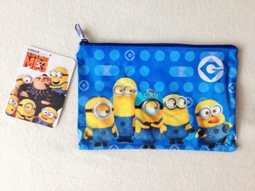 PIÓRNIK DLA DZIECKA NA KREDKI MINIONKI