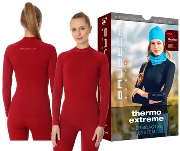 BRUBECK TERMICZNA KOSZULKA DO BIEGANIA W ZIMĘ -XL