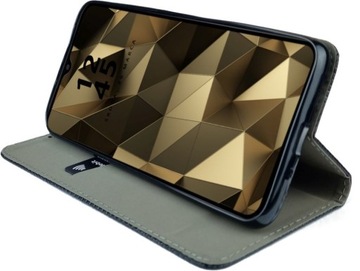 ЧЕХОЛ-КОШЕЛЬК С МАГНИТОМ-ОТКЛАДКОЙ SMART MAGNET CASE ДЛЯ REALME C11 2021 + СТЕКЛО