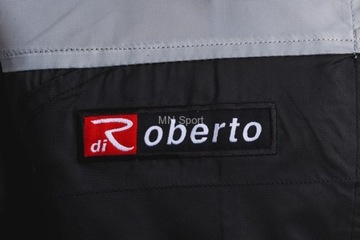 НОЧНАЯ КУРТКА DI ROBERTO, ЧЕРНАЯ/СЕРАЯ, размер 164