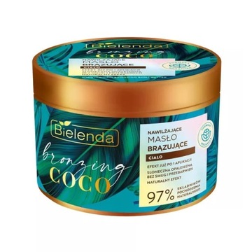 BIELENDA Bronzing Coco Nawilżające Masło Brązujące 200 ml