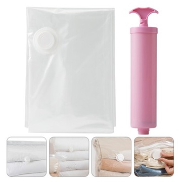 ВАКУУМНАЯ СУМКА ДЛЯ ХРАНЕНИЯ ОДЕЖД И ПОСТЕЛЬНЫХ ПРИНАДЛЕЖНОСТЕЙ