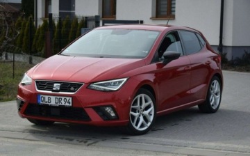 Seat Ibiza IV Hatchback 5d Facelifting 1.0 EcoTSI 95KM 2017 Seat Ibiza 1.0 TSI FR Navi Led 2 KPL KOL Grzane Fotele Tempomat Sprowadzony, zdjęcie 3