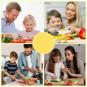 НАБОР БЕЗОПАСНЫХ НОЖЕЙ КУХОННЫЕ АКСЕССУАРЫ ДЛЯ ДЕТЕЙ MEGA SET XXL