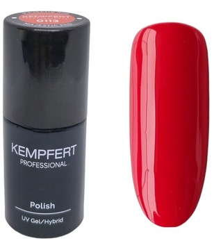 Lakier Hybrydowy Majestic Red 7ml Kempfert Professional Klasyczna Czerwień