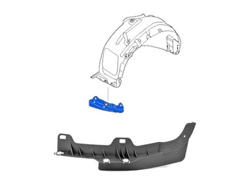 AUDI Q5 8R 2012-2016 PLAST LEVÝ 8R0853887