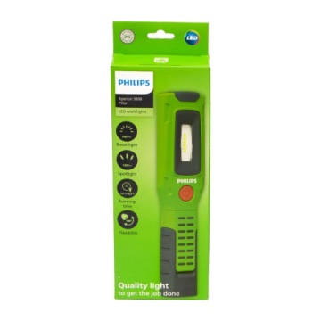 ЛАМПА ДЛЯ МАСТЕРСКОЙ PHILIPS LED XPERION 3000 PILLAR LIGHT 500LM USB TORCH