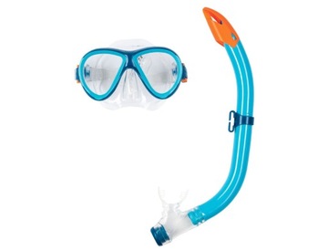 CRIVIT Zestaw do snorkelingu nurkowania dla DZIECI (maska + fajka)