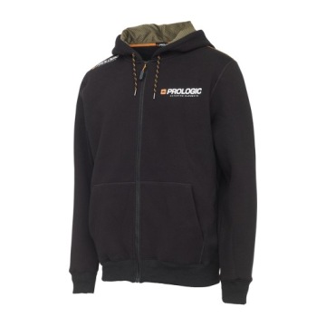 BLUZA NA ZAMEK Z KAPTURE EDEN ZIP M BLACK CAVIAR Prologic